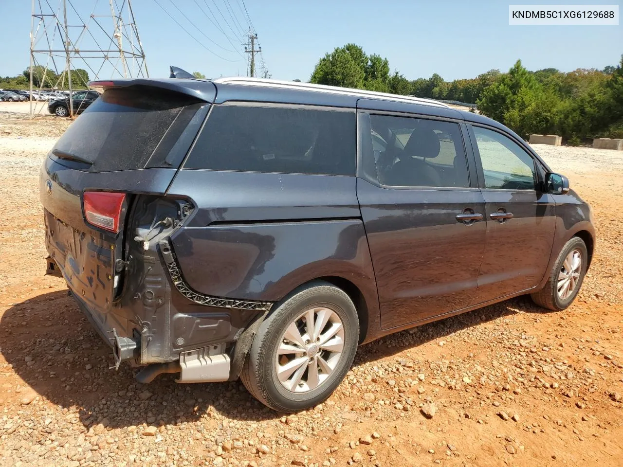 2016 Kia Sedona Lx VIN: KNDMB5C1XG6129688 Lot: 70579864