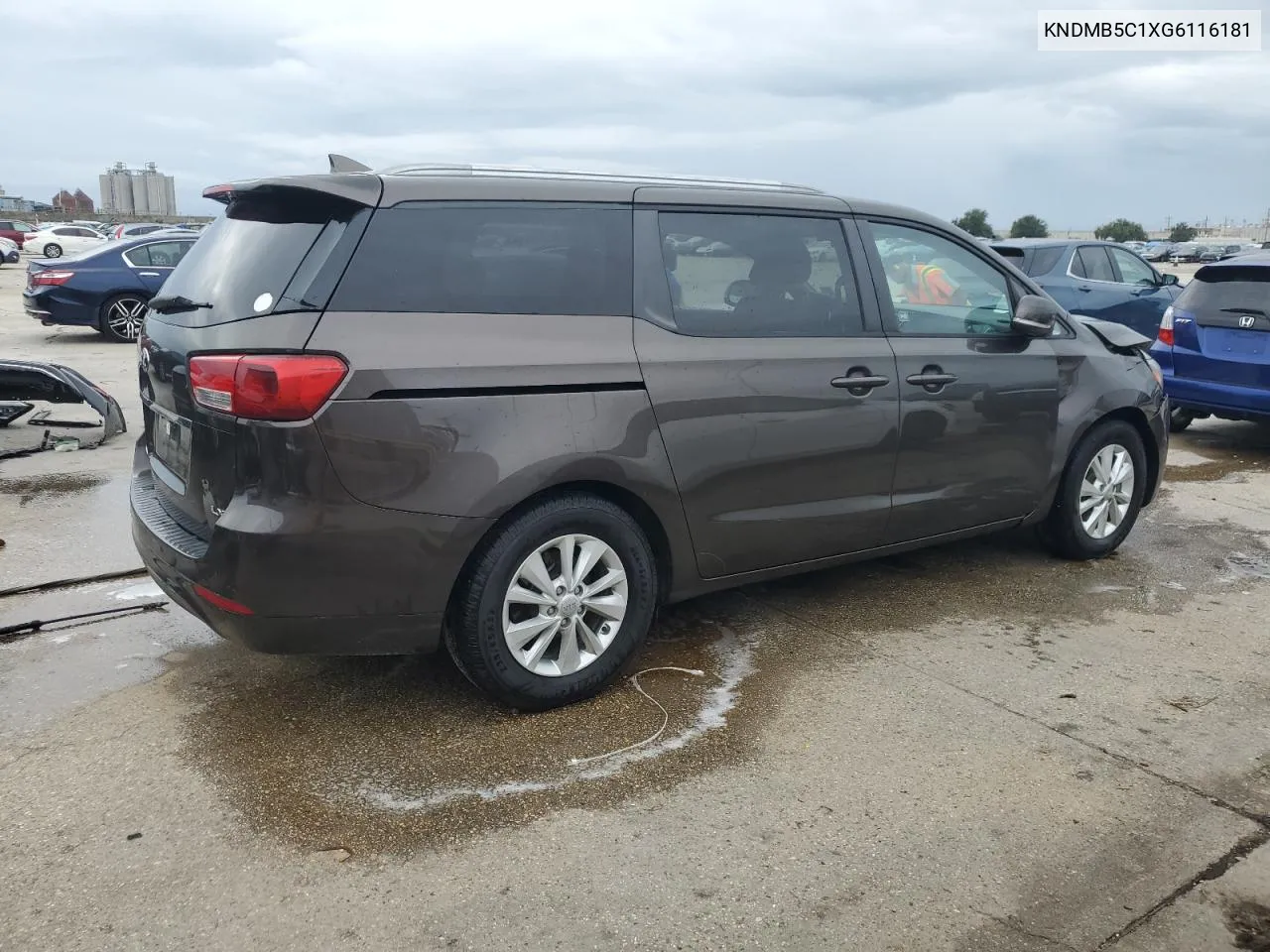 KNDMB5C1XG6116181 2016 Kia Sedona Lx