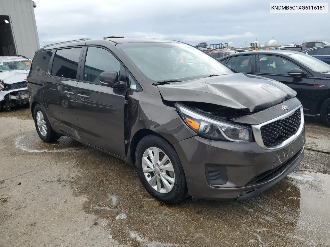 KNDMB5C1XG6116181 2016 Kia Sedona Lx