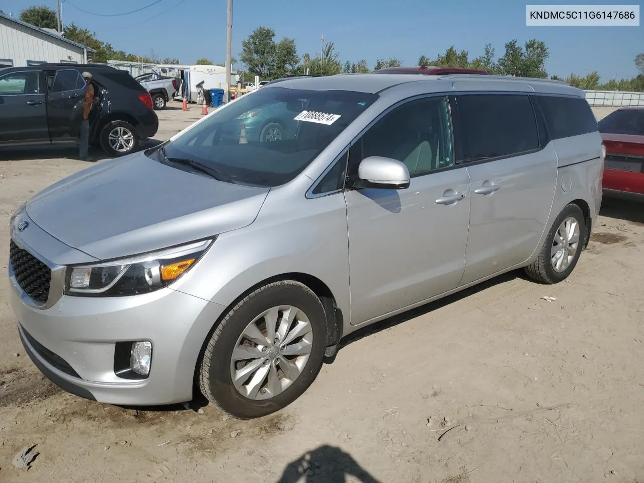 KNDMC5C11G6147686 2016 Kia Sedona Ex