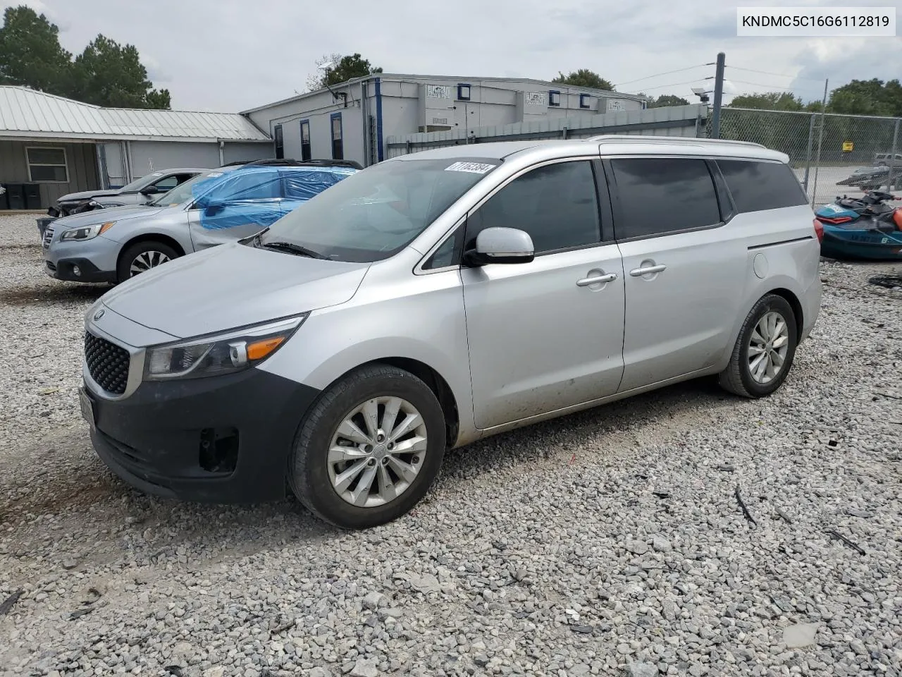 2016 Kia Sedona Ex VIN: KNDMC5C16G6112819 Lot: 71162384