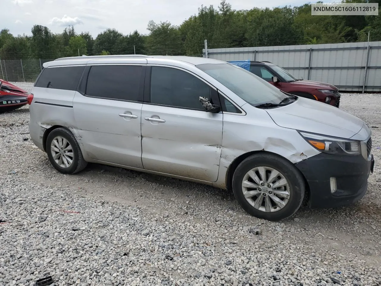 2016 Kia Sedona Ex VIN: KNDMC5C16G6112819 Lot: 71162384