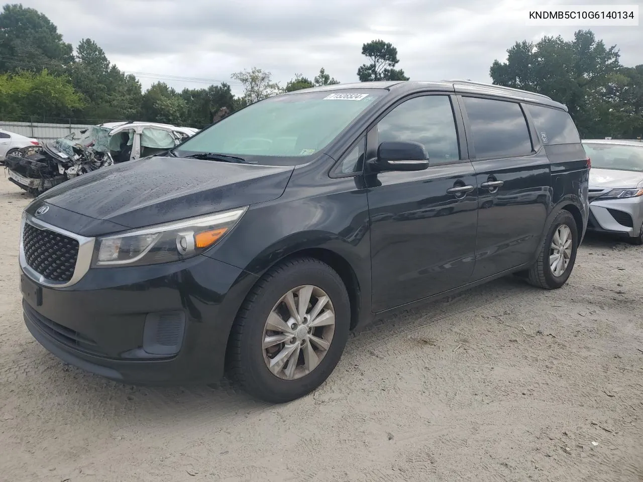 2016 Kia Sedona Lx VIN: KNDMB5C10G6140134 Lot: 71526524