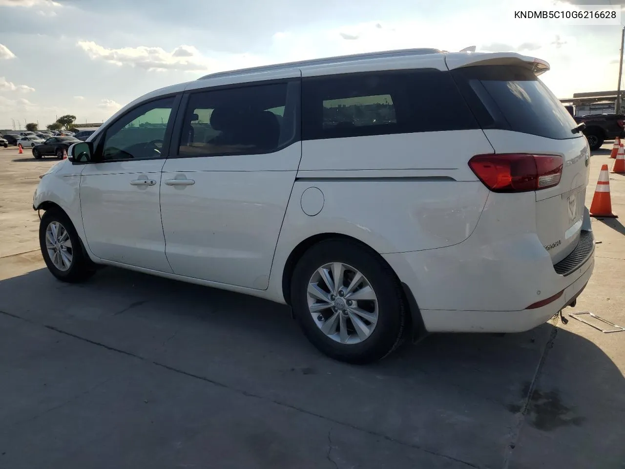 2016 Kia Sedona Lx VIN: KNDMB5C10G6216628 Lot: 71590864