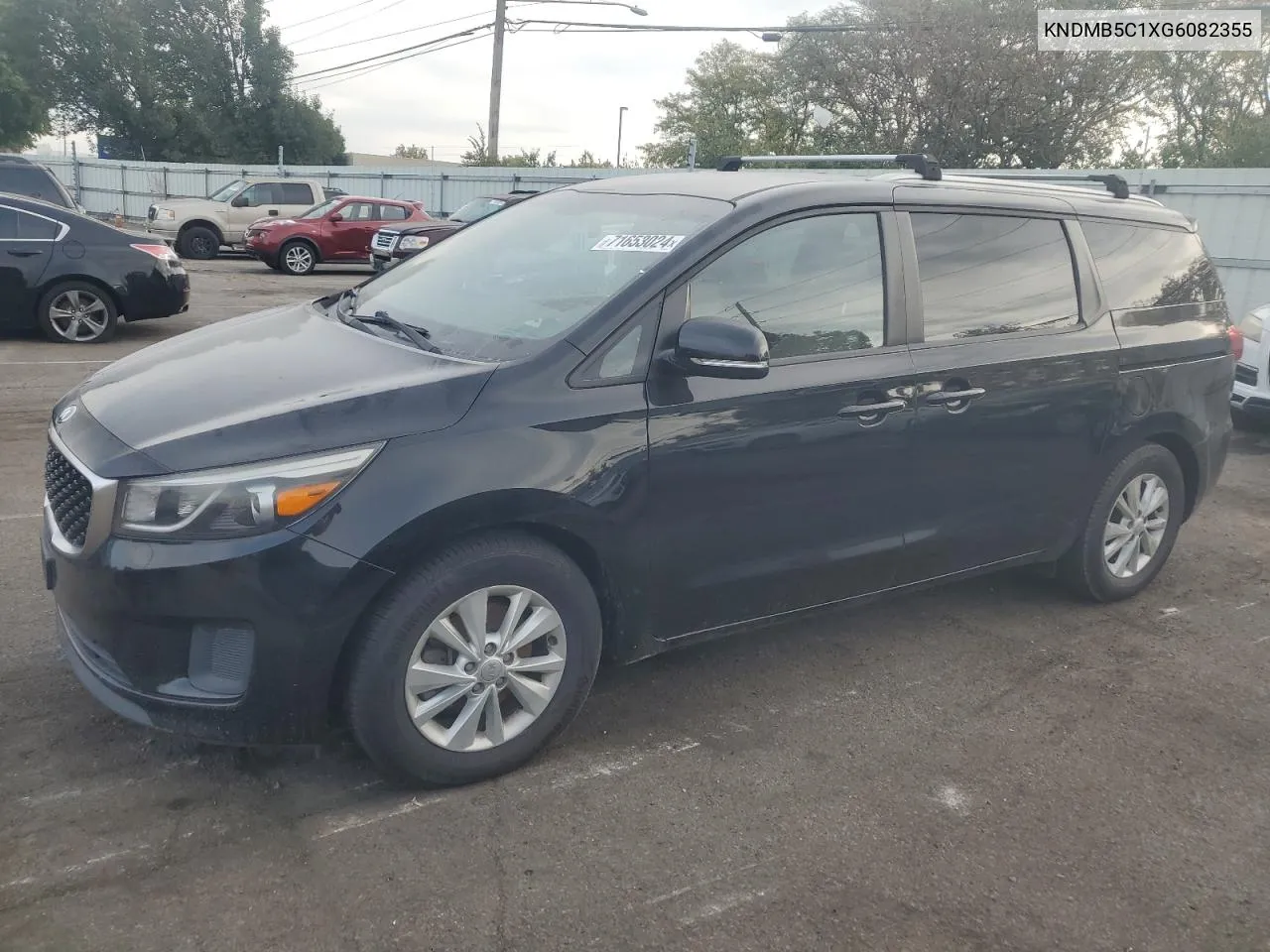 2016 Kia Sedona Lx VIN: KNDMB5C1XG6082355 Lot: 71653024