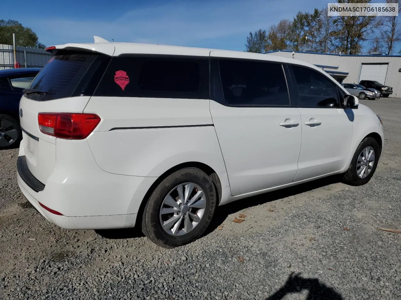 2016 Kia Sedona L VIN: KNDMA5C17G6185638 Lot: 71752524