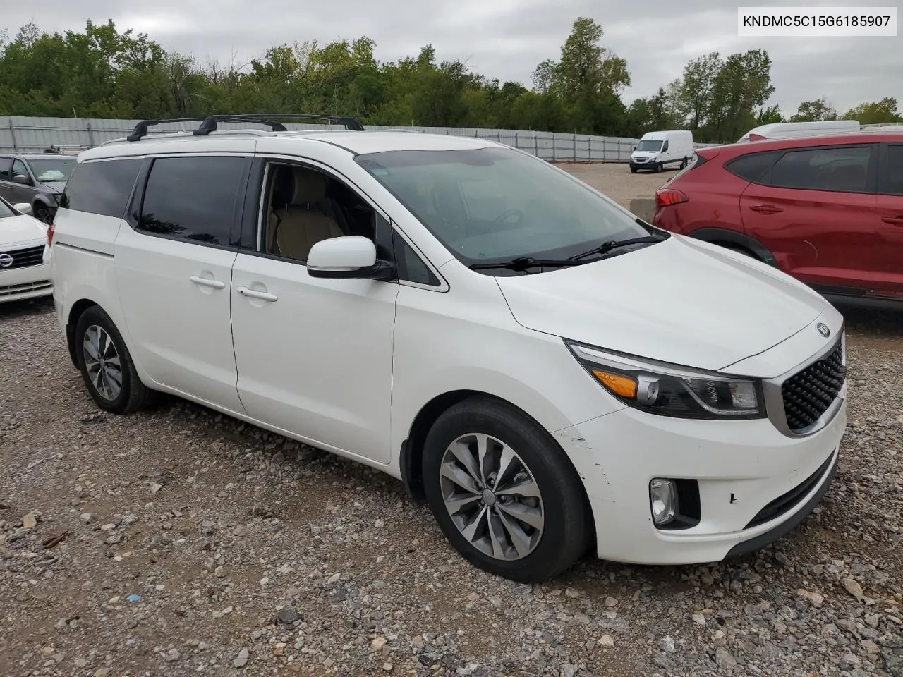 2016 Kia Sedona Ex VIN: KNDMC5C15G6185907 Lot: 72554394