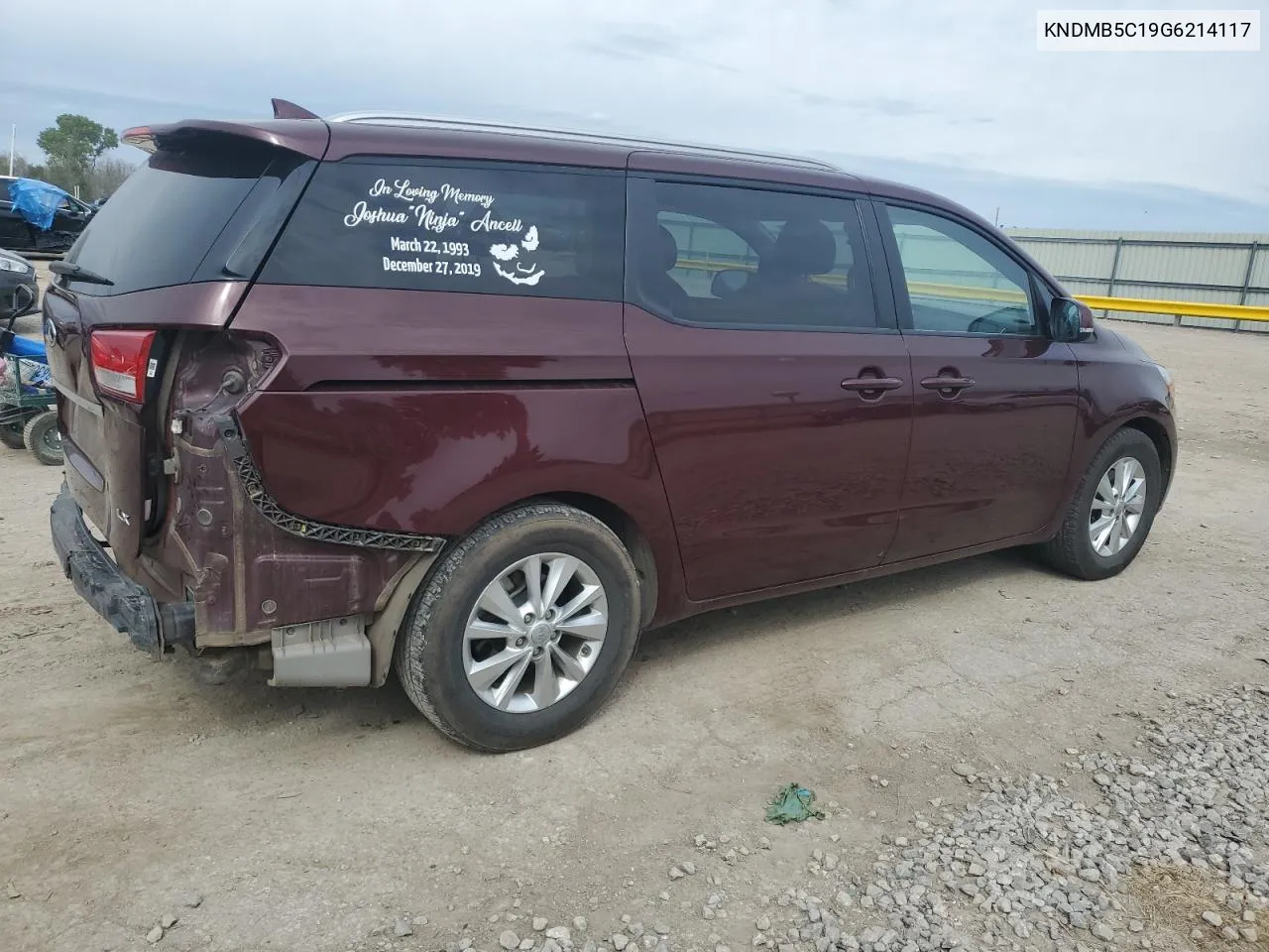 KNDMB5C19G6214117 2016 Kia Sedona Lx