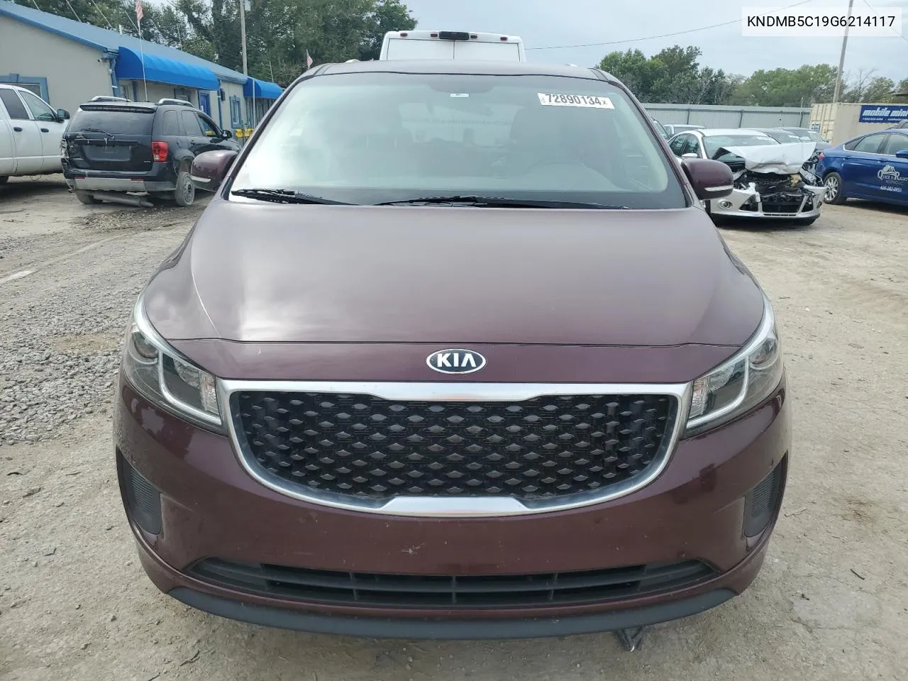 KNDMB5C19G6214117 2016 Kia Sedona Lx