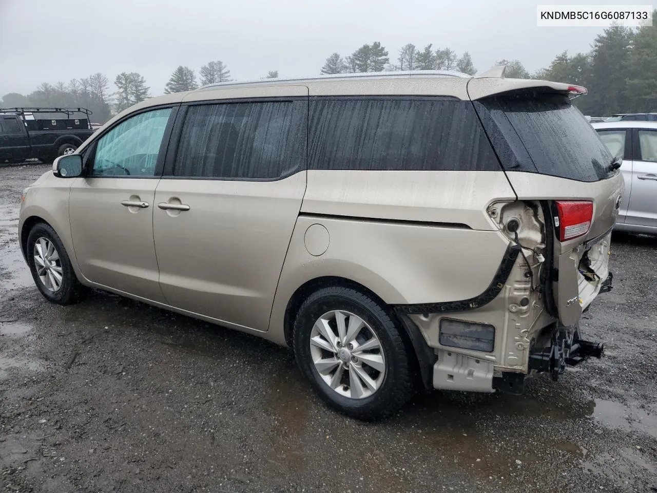 2016 Kia Sedona Lx VIN: KNDMB5C16G6087133 Lot: 72945074