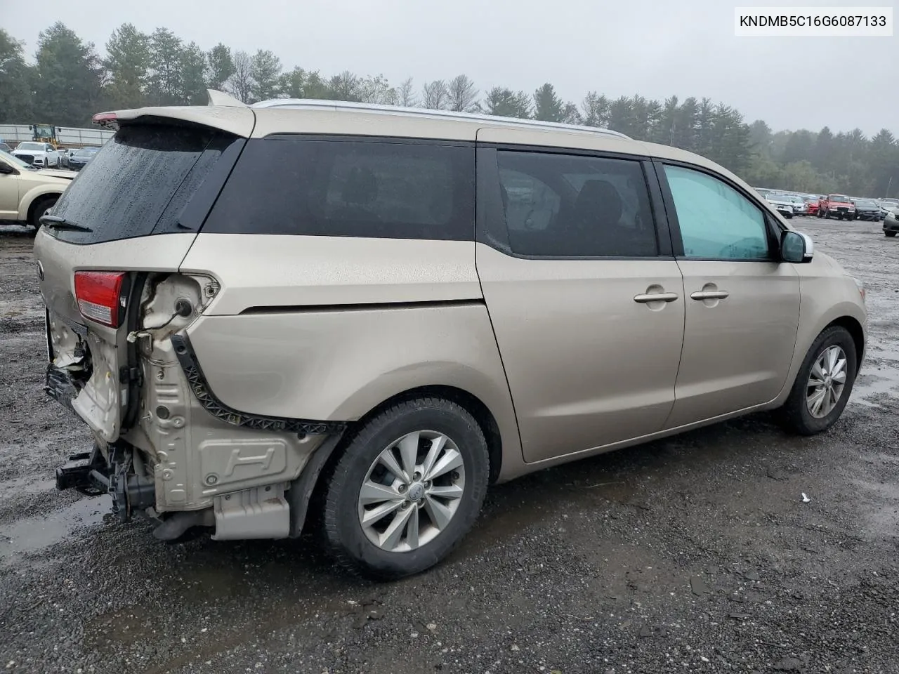 2016 Kia Sedona Lx VIN: KNDMB5C16G6087133 Lot: 72945074