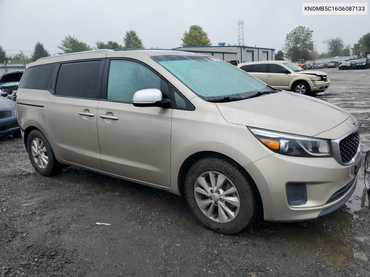 2016 Kia Sedona Lx VIN: KNDMB5C16G6087133 Lot: 72945074