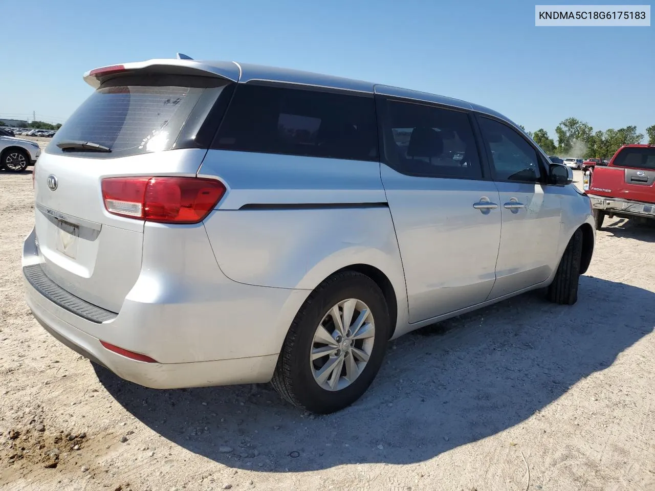 2016 Kia Sedona L VIN: KNDMA5C18G6175183 Lot: 73015484