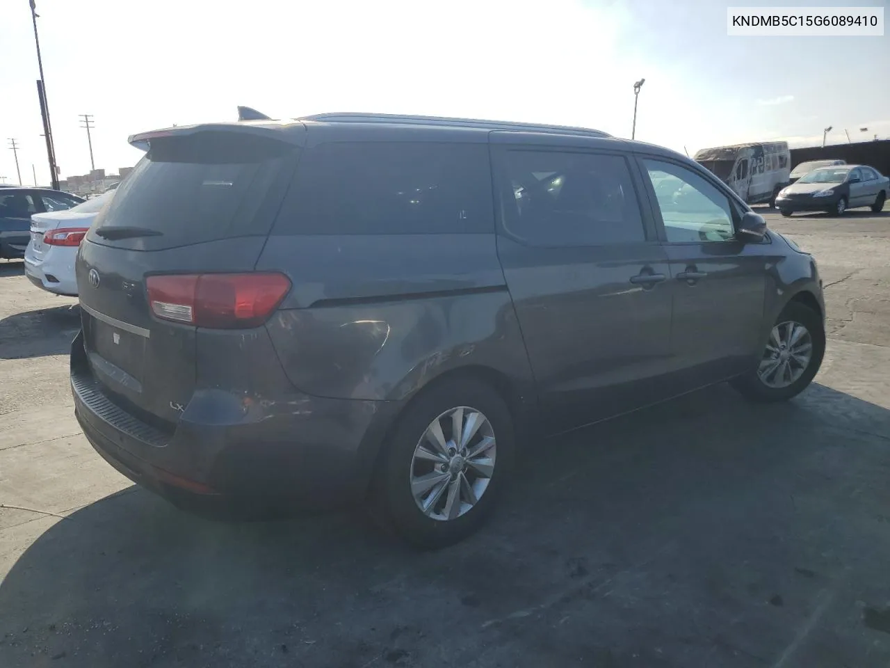 2016 Kia Sedona Lx VIN: KNDMB5C15G6089410 Lot: 73173274