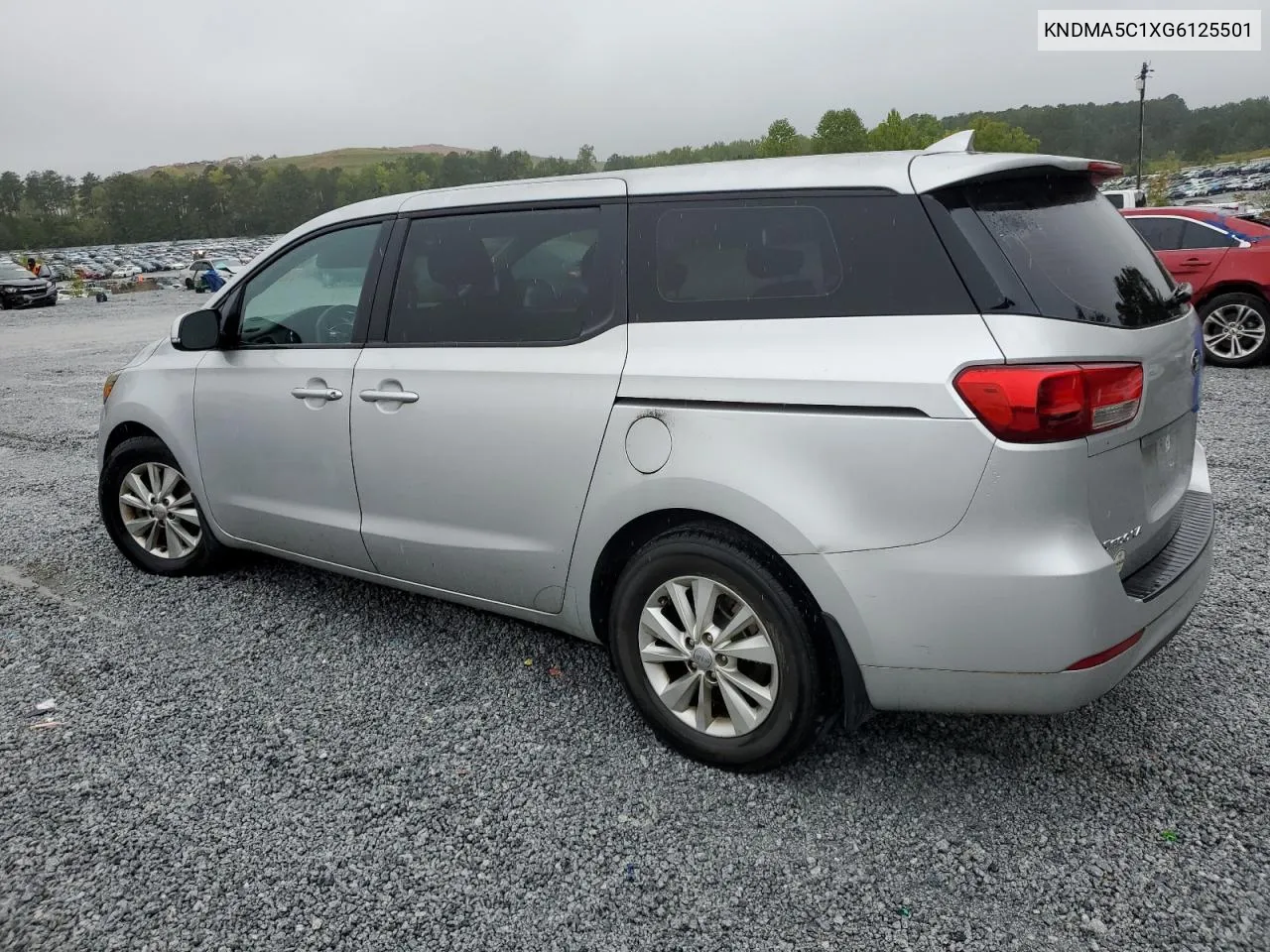 2016 Kia Sedona L VIN: KNDMA5C1XG6125501 Lot: 73176184