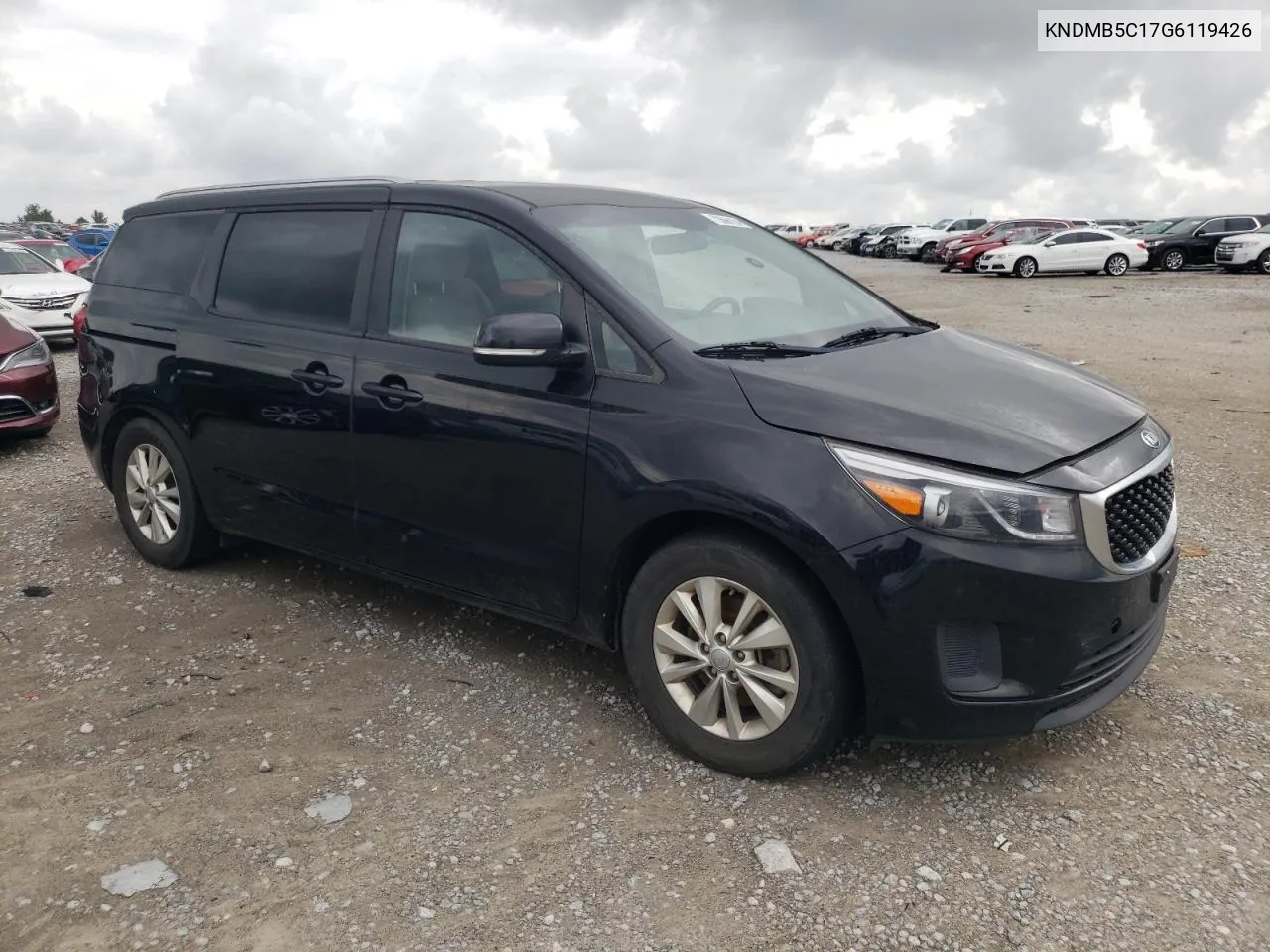 2016 Kia Sedona Lx VIN: KNDMB5C17G6119426 Lot: 73566134