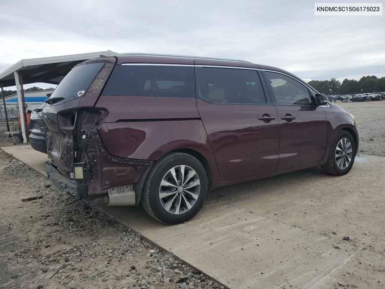 2016 Kia Sedona Ex VIN: KNDMC5C15G6175023 Lot: 73578594