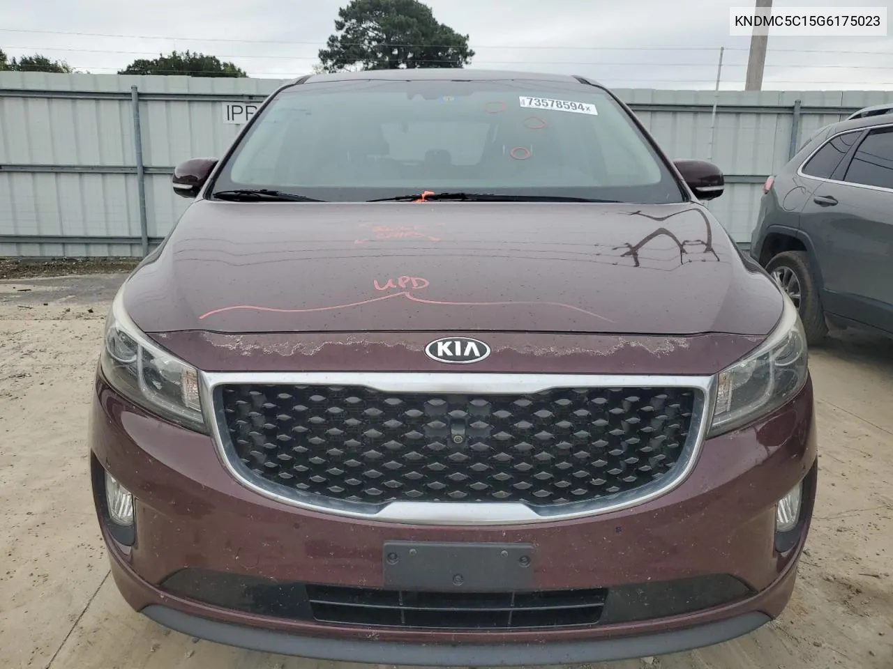 KNDMC5C15G6175023 2016 Kia Sedona Ex