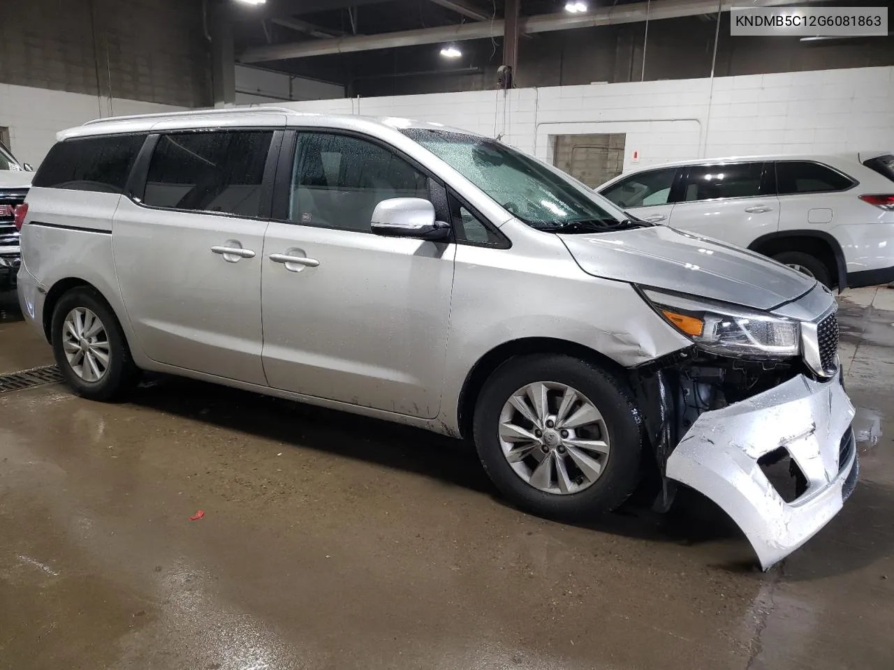 2016 Kia Sedona Lx VIN: KNDMB5C12G6081863 Lot: 73589844