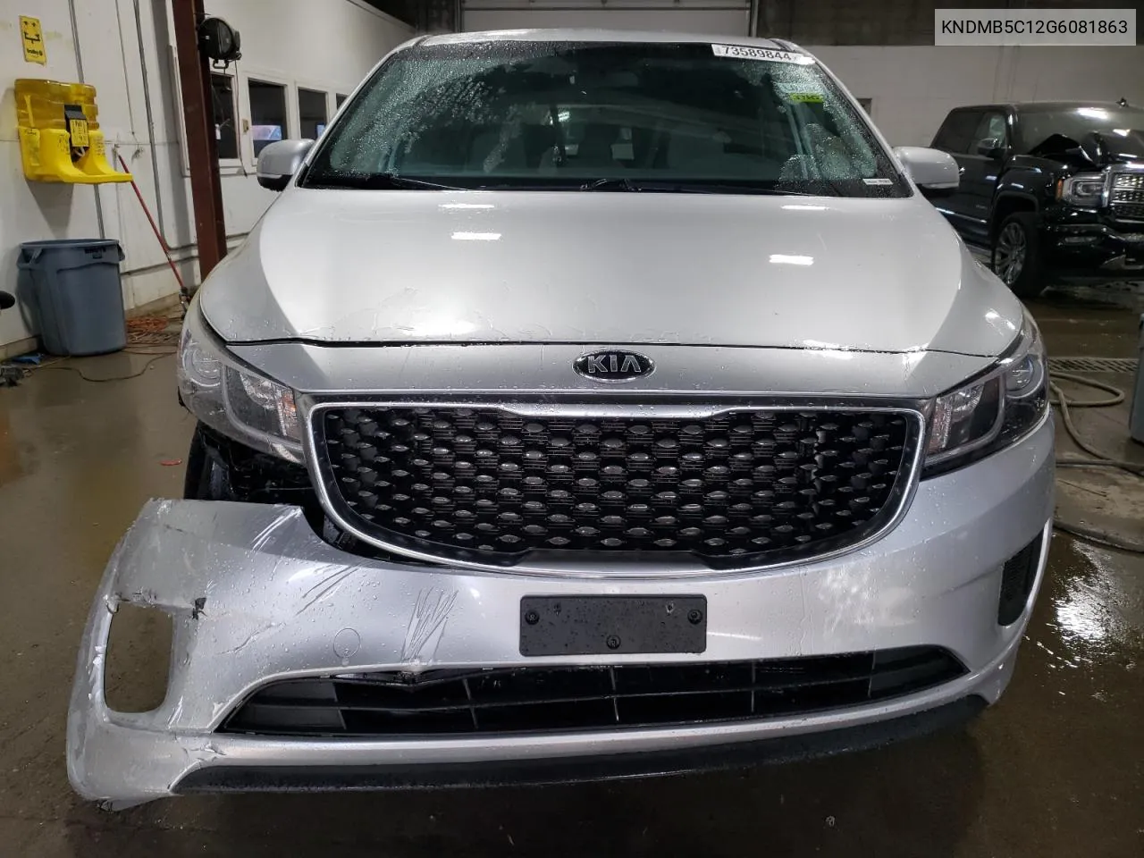 2016 Kia Sedona Lx VIN: KNDMB5C12G6081863 Lot: 73589844