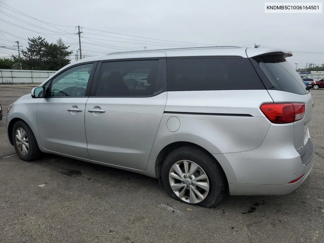 2016 Kia Sedona Lx VIN: KNDMB5C10G6164501 Lot: 73719844