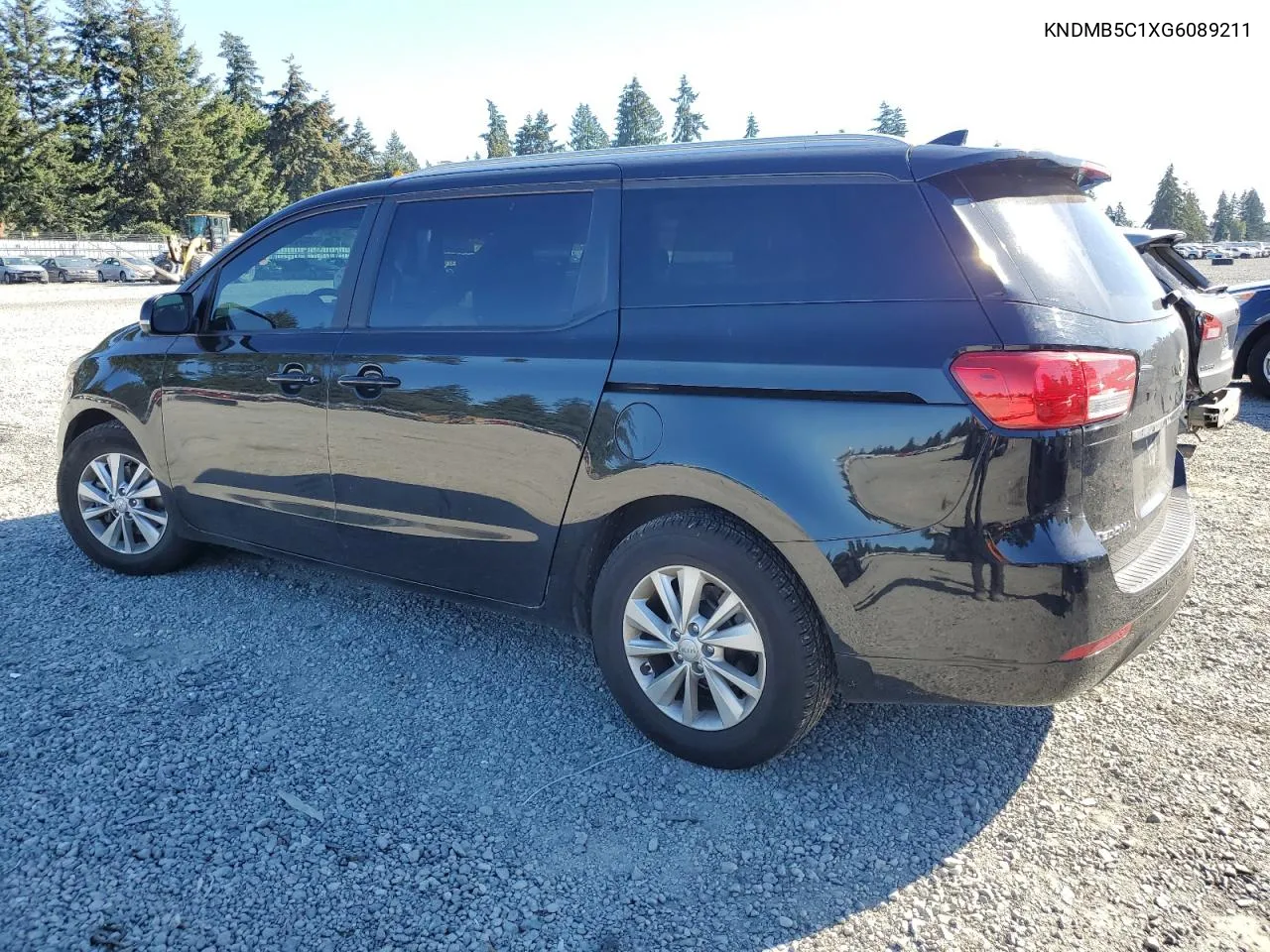 2016 Kia Sedona Lx VIN: KNDMB5C1XG6089211 Lot: 74003004