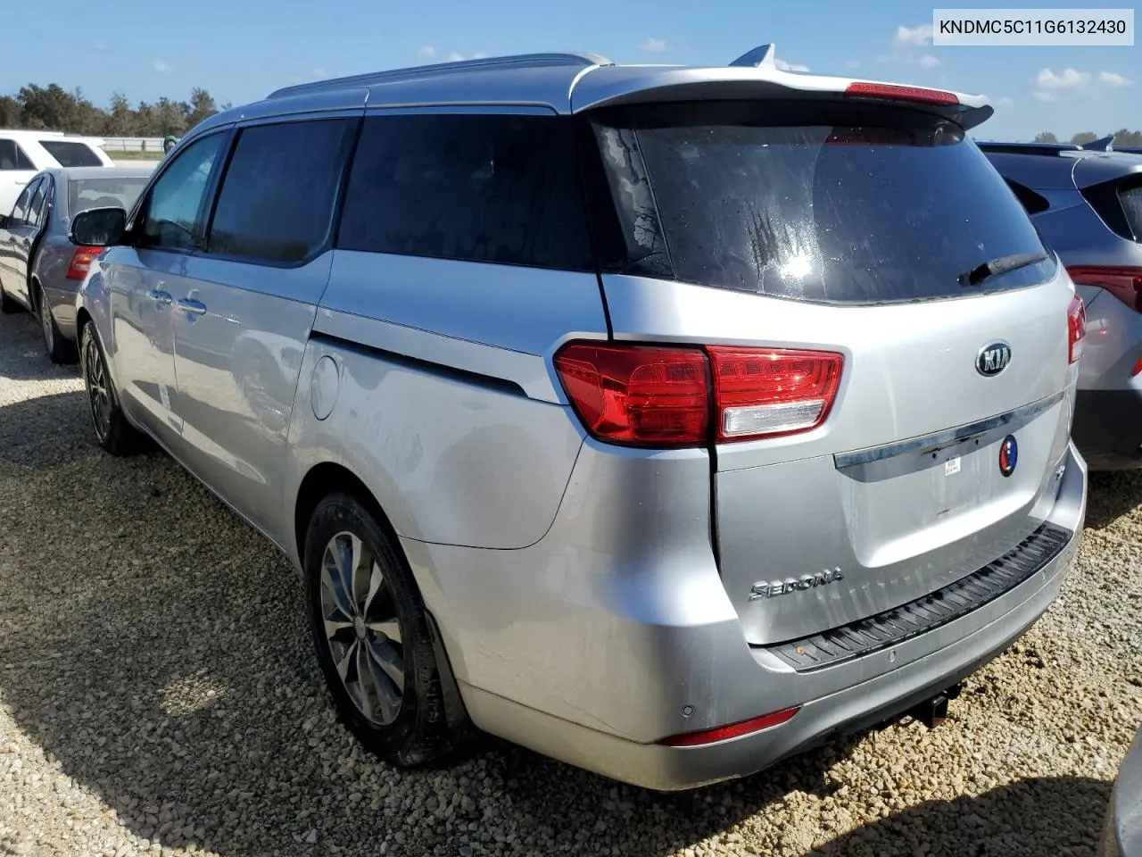 2016 Kia Sedona Ex VIN: KNDMC5C11G6132430 Lot: 74625914