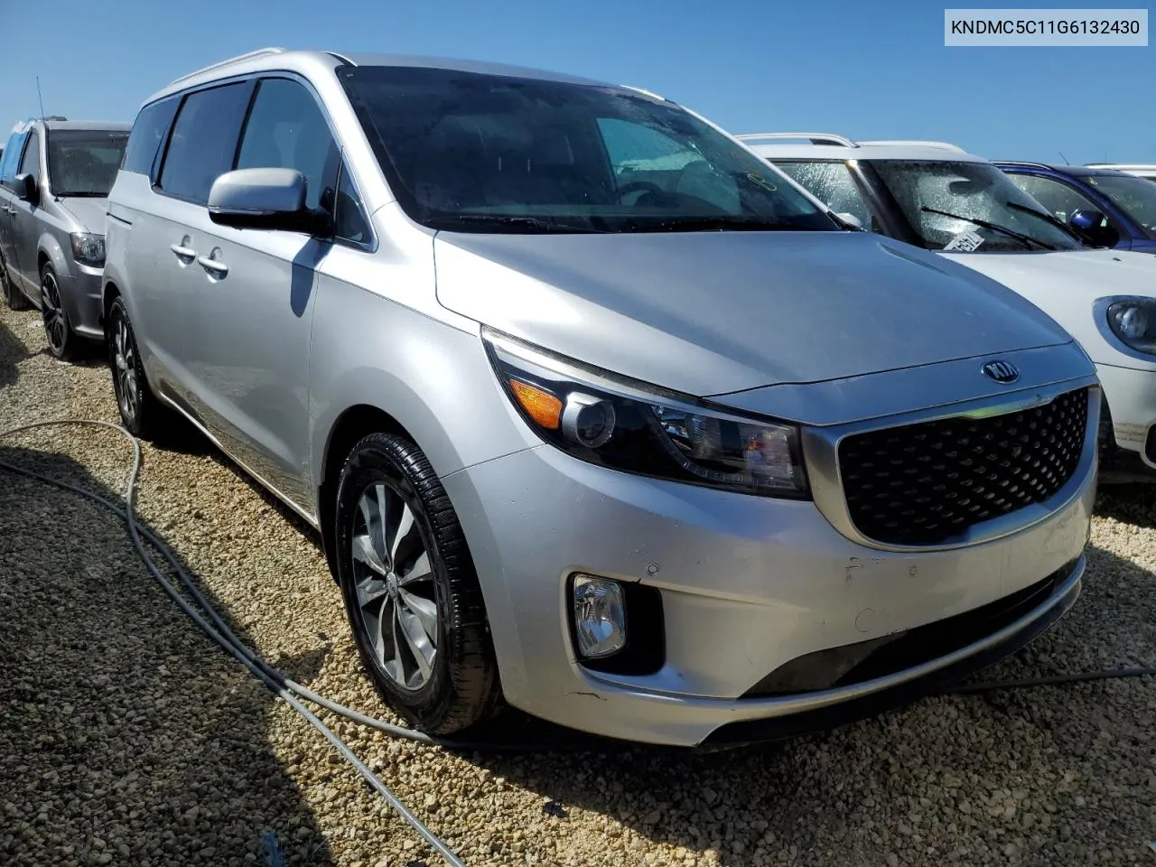 2016 Kia Sedona Ex VIN: KNDMC5C11G6132430 Lot: 74625914