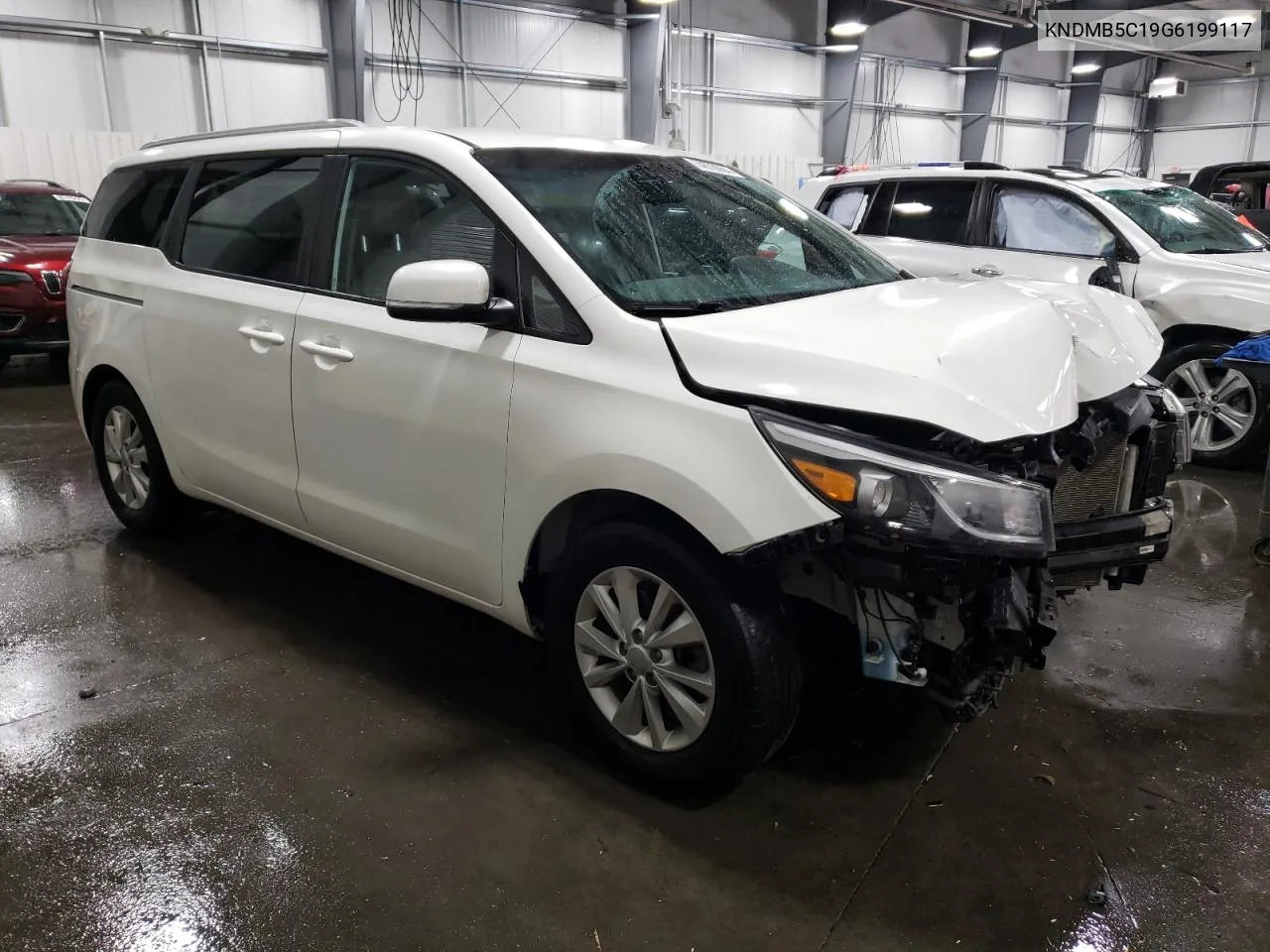 2016 Kia Sedona Lx VIN: KNDMB5C19G6199117 Lot: 74679964