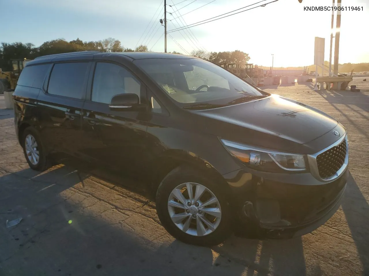 2016 Kia Sedona Lx VIN: KNDMB5C19G6119461 Lot: 74885344