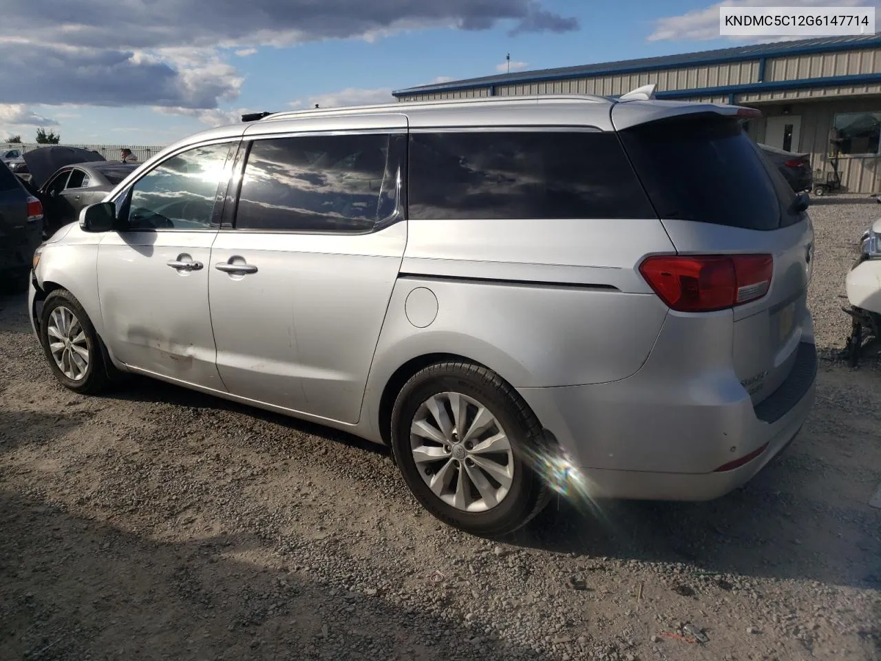 2016 Kia Sedona Ex VIN: KNDMC5C12G6147714 Lot: 75041124