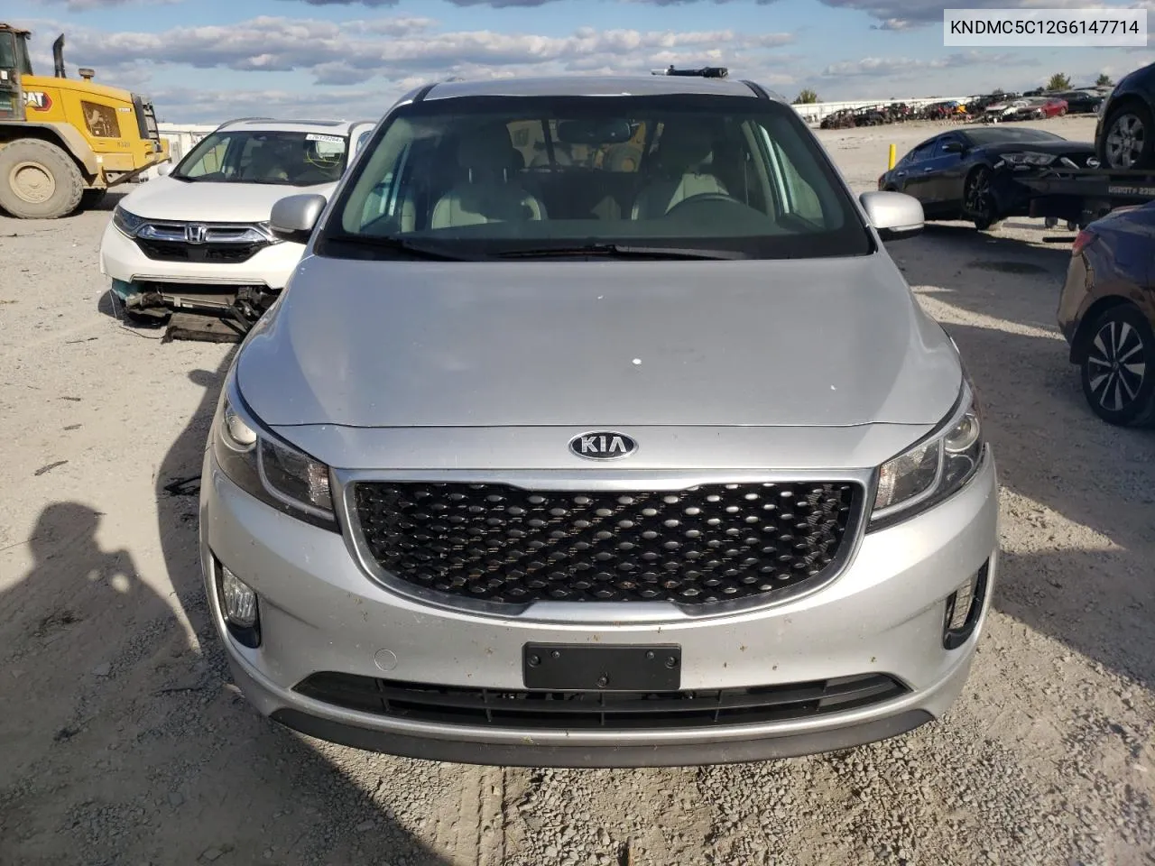 2016 Kia Sedona Ex VIN: KNDMC5C12G6147714 Lot: 75041124