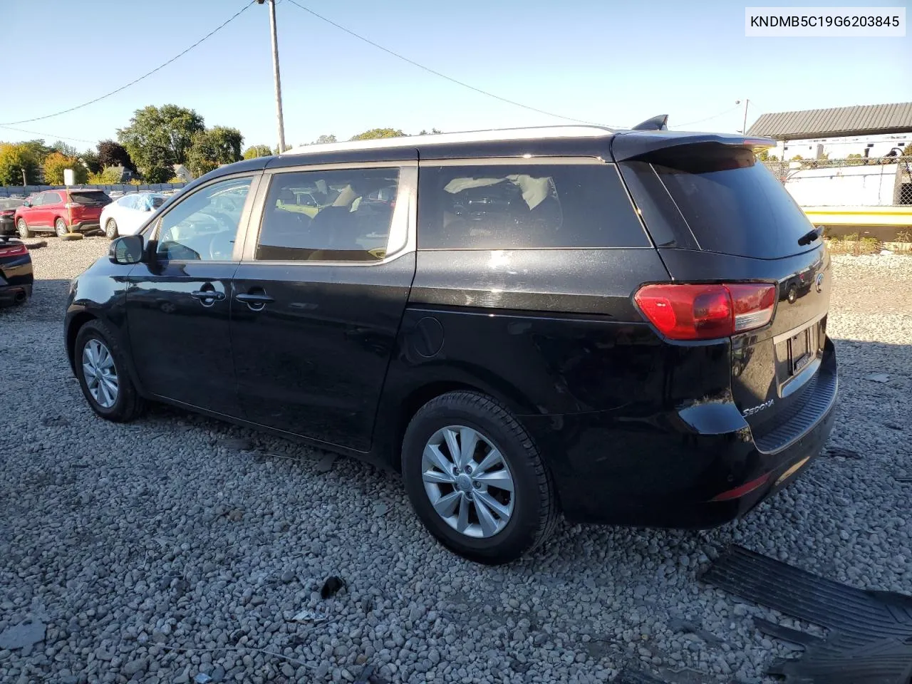 2016 Kia Sedona Lx VIN: KNDMB5C19G6203845 Lot: 75431484