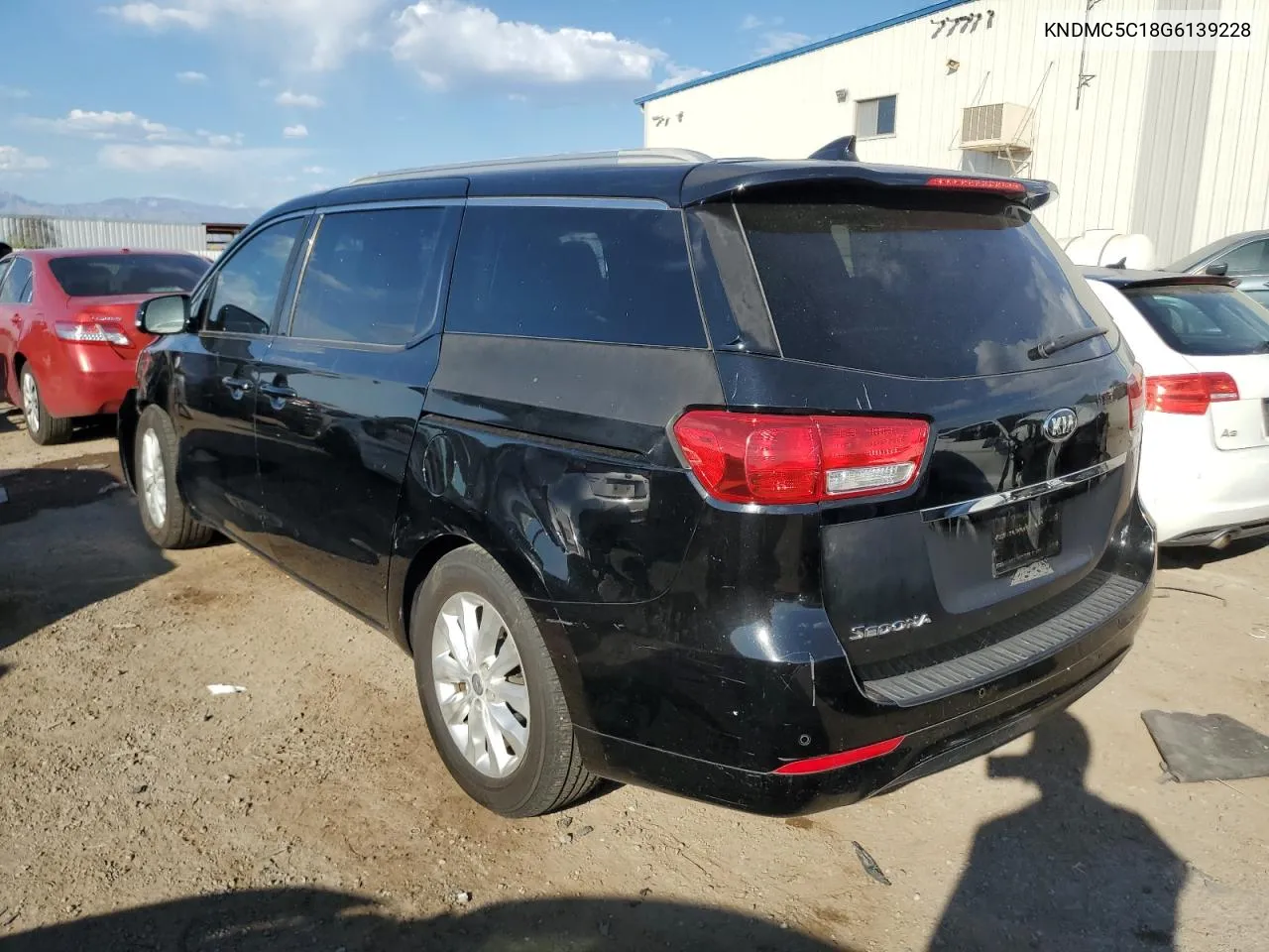 2016 Kia Sedona Ex VIN: KNDMC5C18G6139228 Lot: 75561724