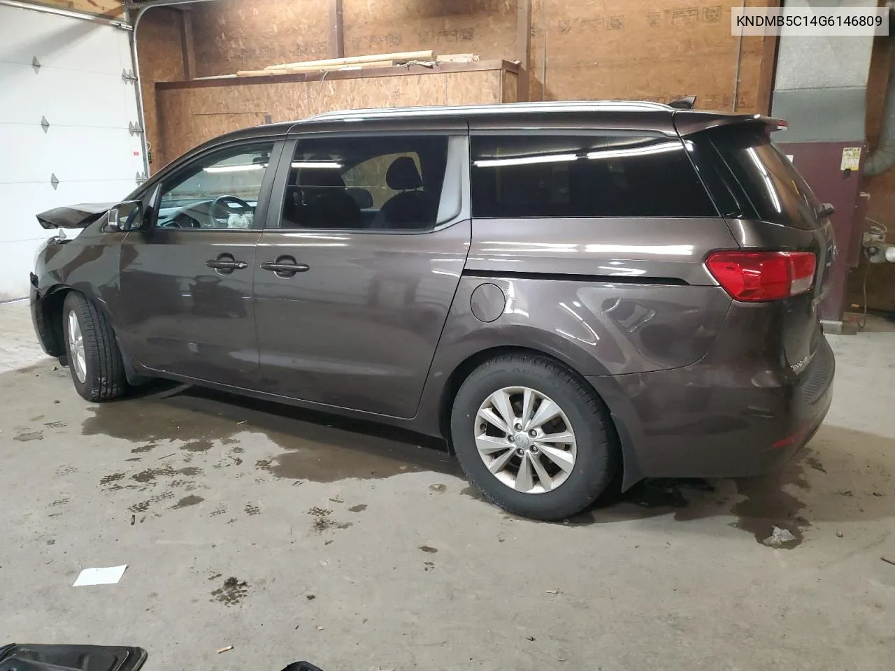 2016 Kia Sedona Lx VIN: KNDMB5C14G6146809 Lot: 75984844