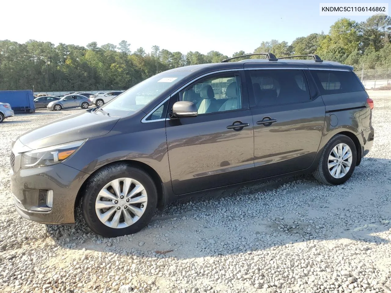 2016 Kia Sedona Ex VIN: KNDMC5C11G6146862 Lot: 76115974