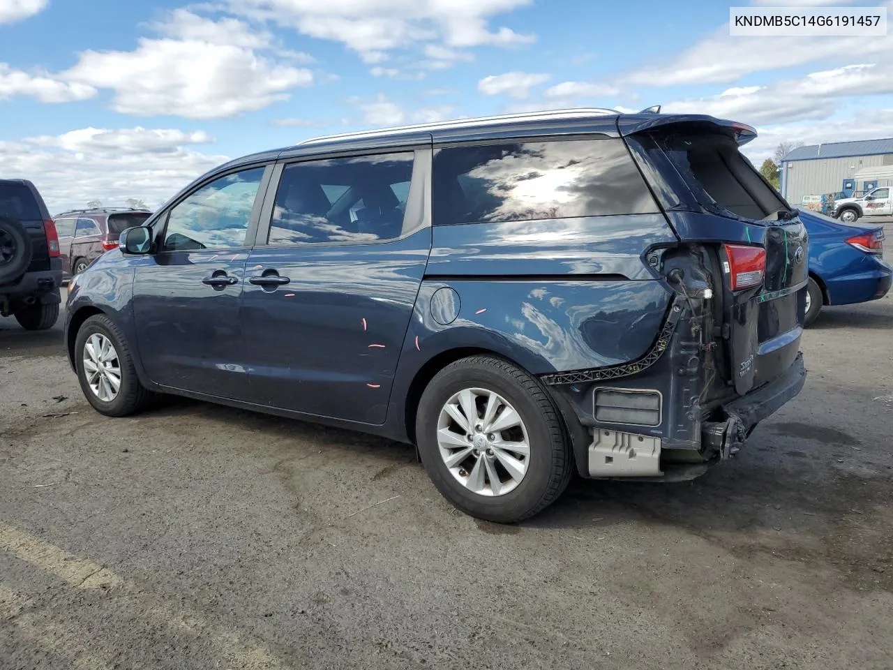 2016 Kia Sedona Lx VIN: KNDMB5C14G6191457 Lot: 76301834