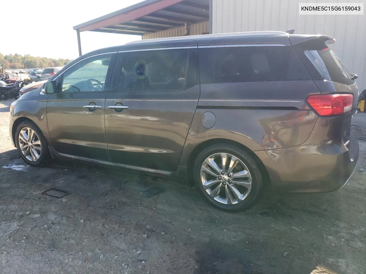 2016 Kia Sedona Sxl VIN: KNDME5C15G6159043 Lot: 76525624