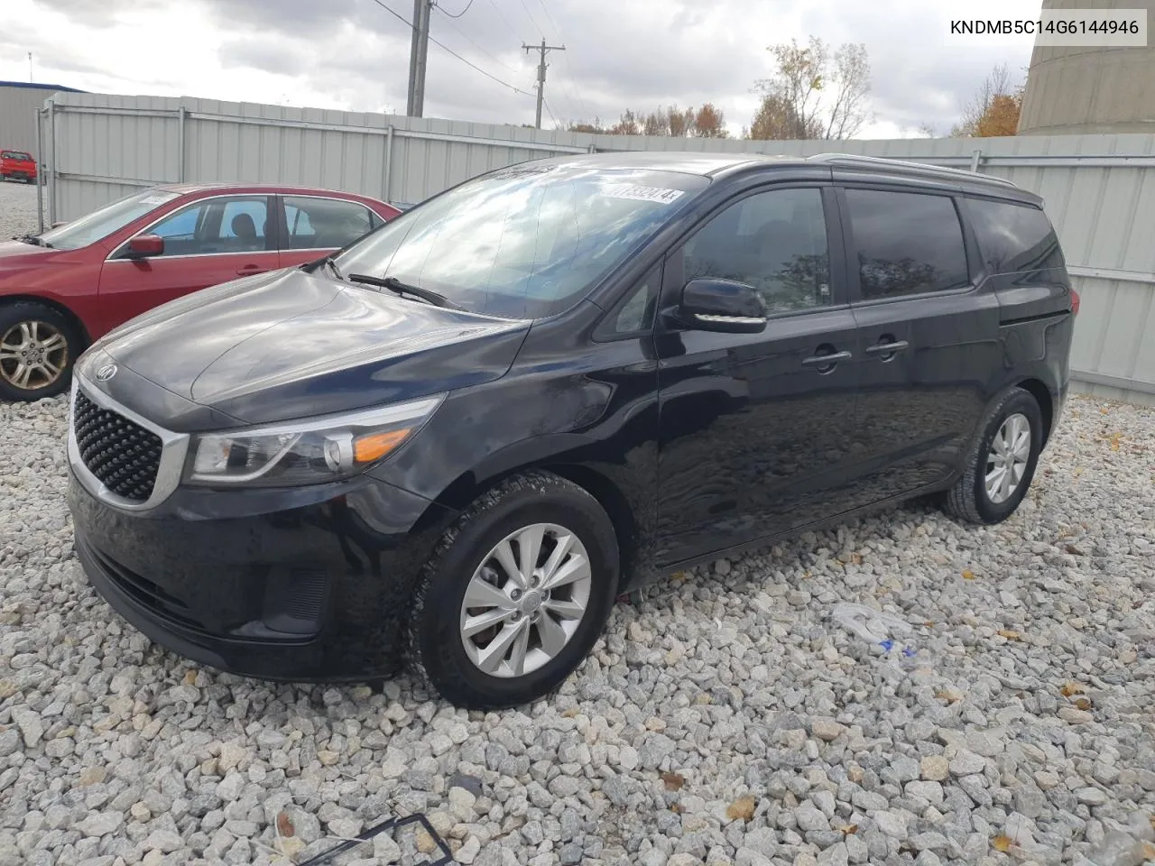 2016 Kia Sedona Lx VIN: KNDMB5C14G6144946 Lot: 77332474