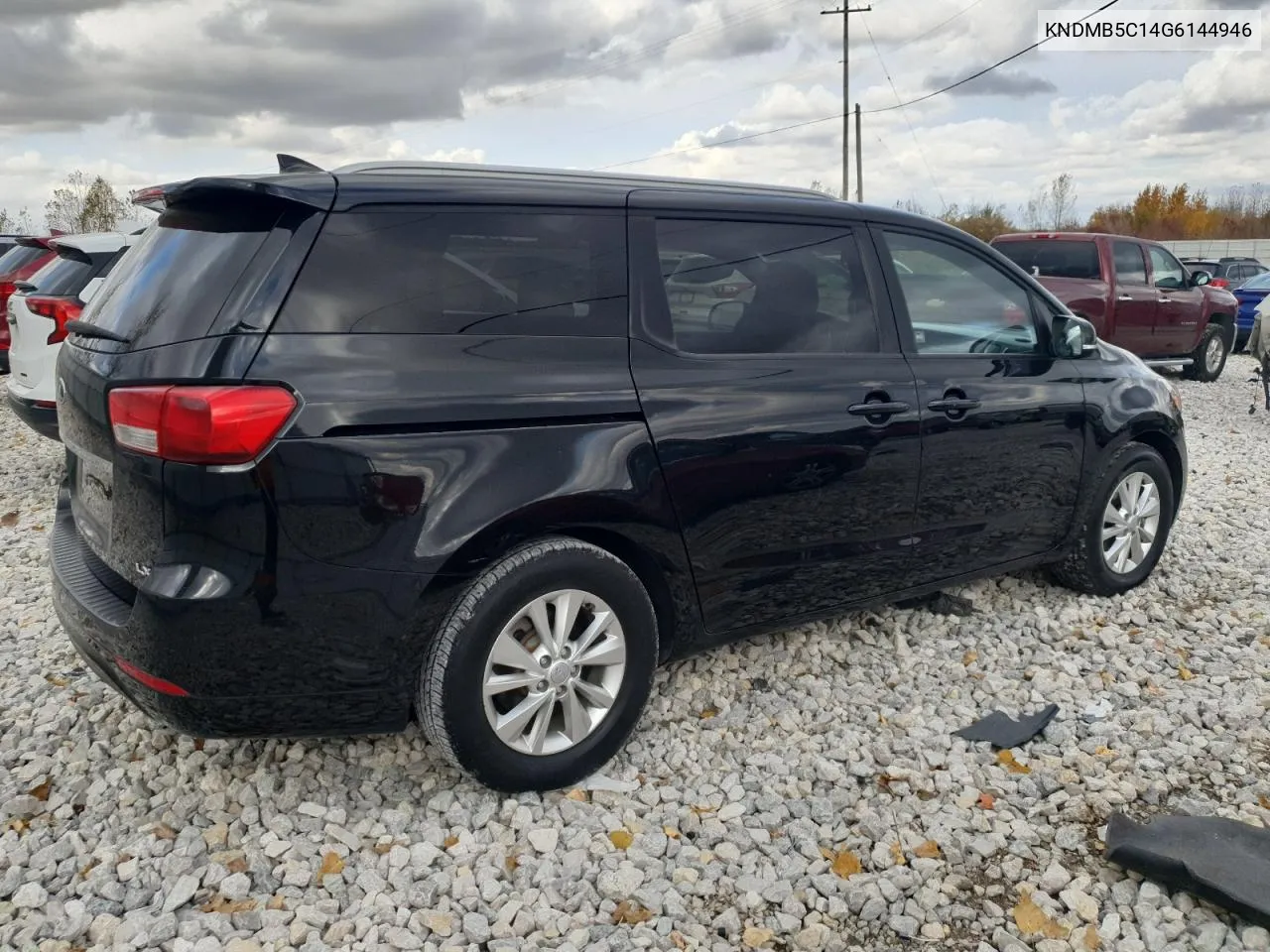 2016 Kia Sedona Lx VIN: KNDMB5C14G6144946 Lot: 77332474