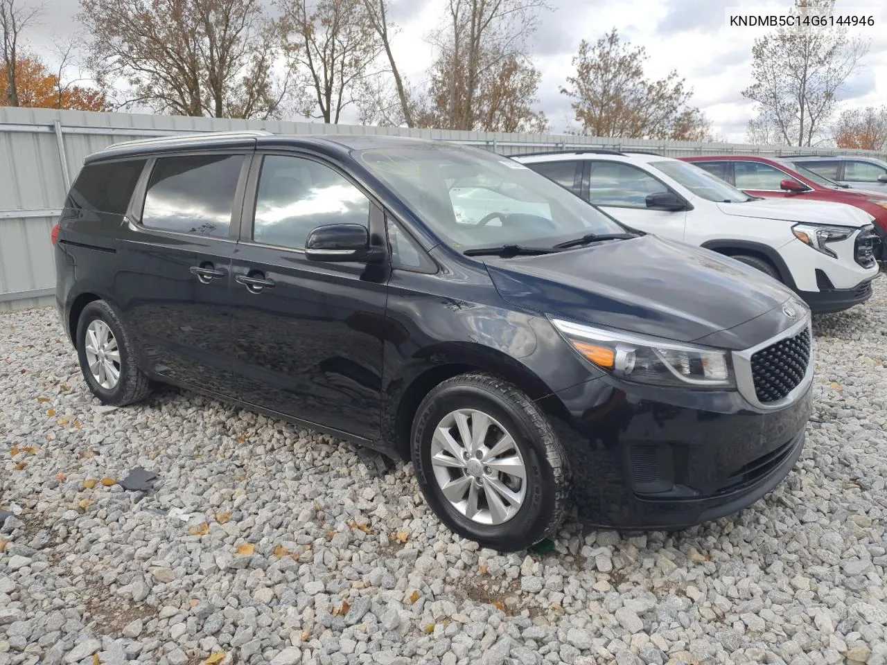 2016 Kia Sedona Lx VIN: KNDMB5C14G6144946 Lot: 77332474