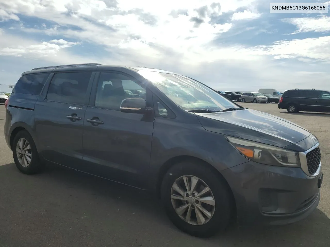 2016 Kia Sedona Lx VIN: KNDMB5C13G6168056 Lot: 77436714