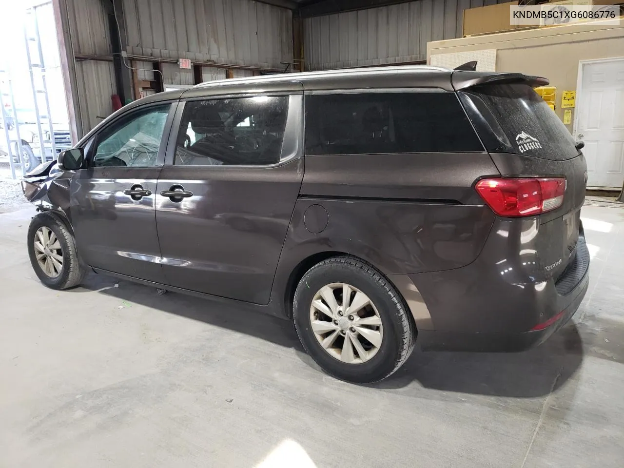 2016 Kia Sedona Lx VIN: KNDMB5C1XG6086776 Lot: 78038124