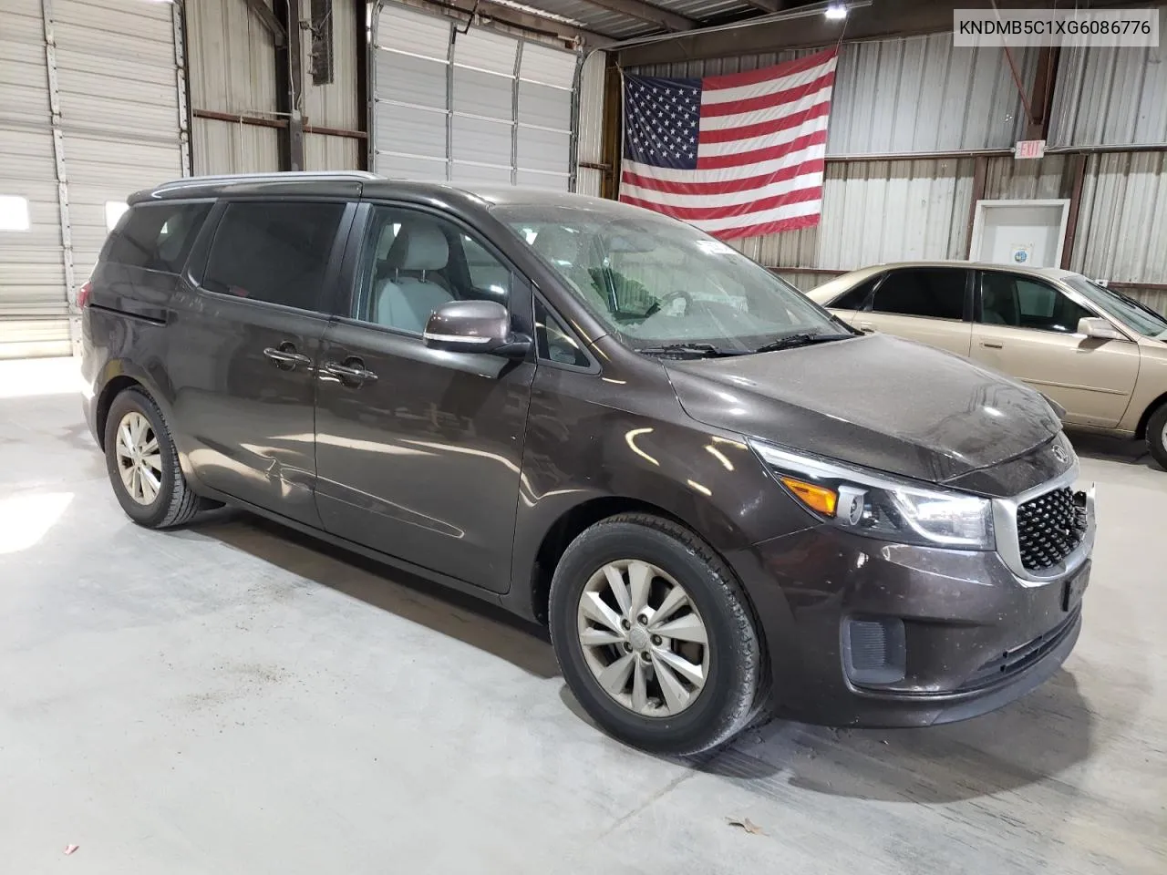 2016 Kia Sedona Lx VIN: KNDMB5C1XG6086776 Lot: 78038124