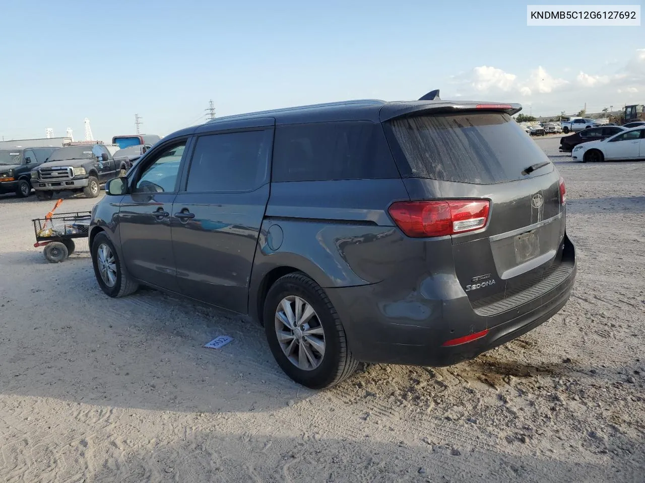 2016 Kia Sedona Lx VIN: KNDMB5C12G6127692 Lot: 78093974