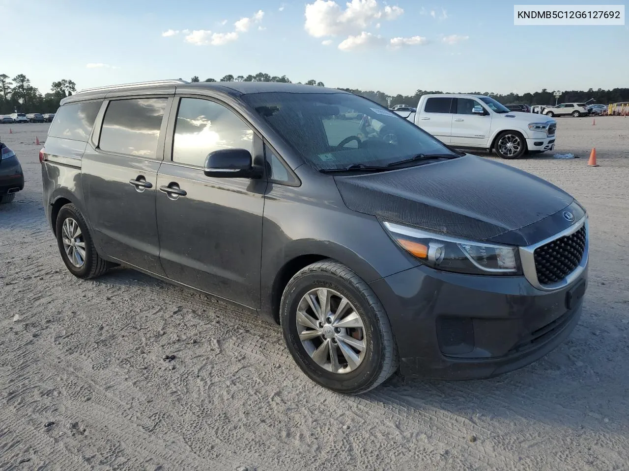 2016 Kia Sedona Lx VIN: KNDMB5C12G6127692 Lot: 78093974