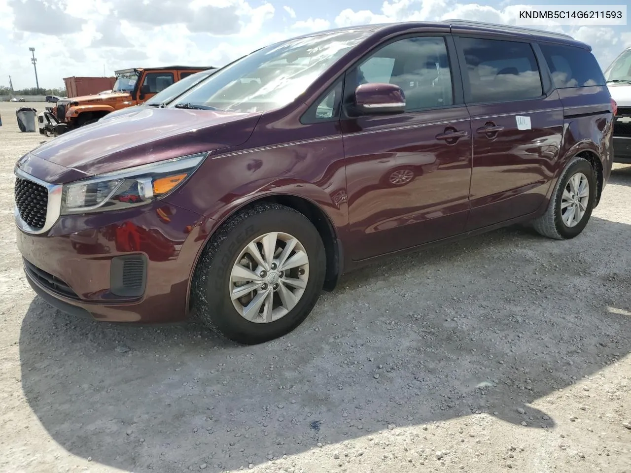 KNDMB5C14G6211593 2016 Kia Sedona Lx