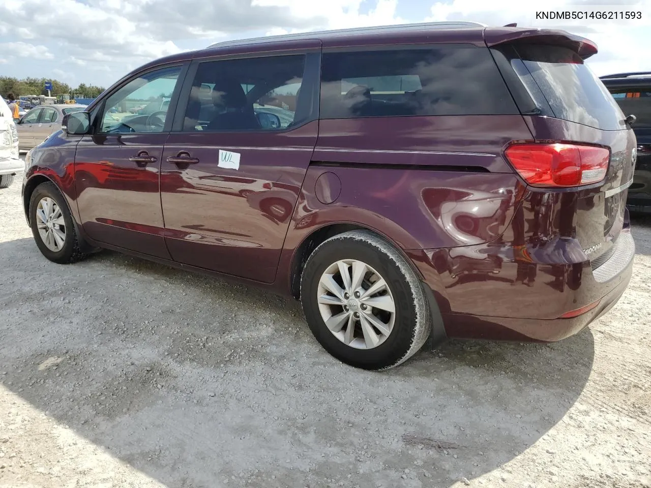 KNDMB5C14G6211593 2016 Kia Sedona Lx