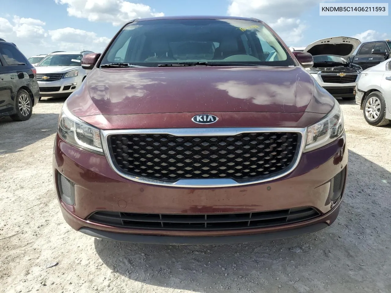 KNDMB5C14G6211593 2016 Kia Sedona Lx