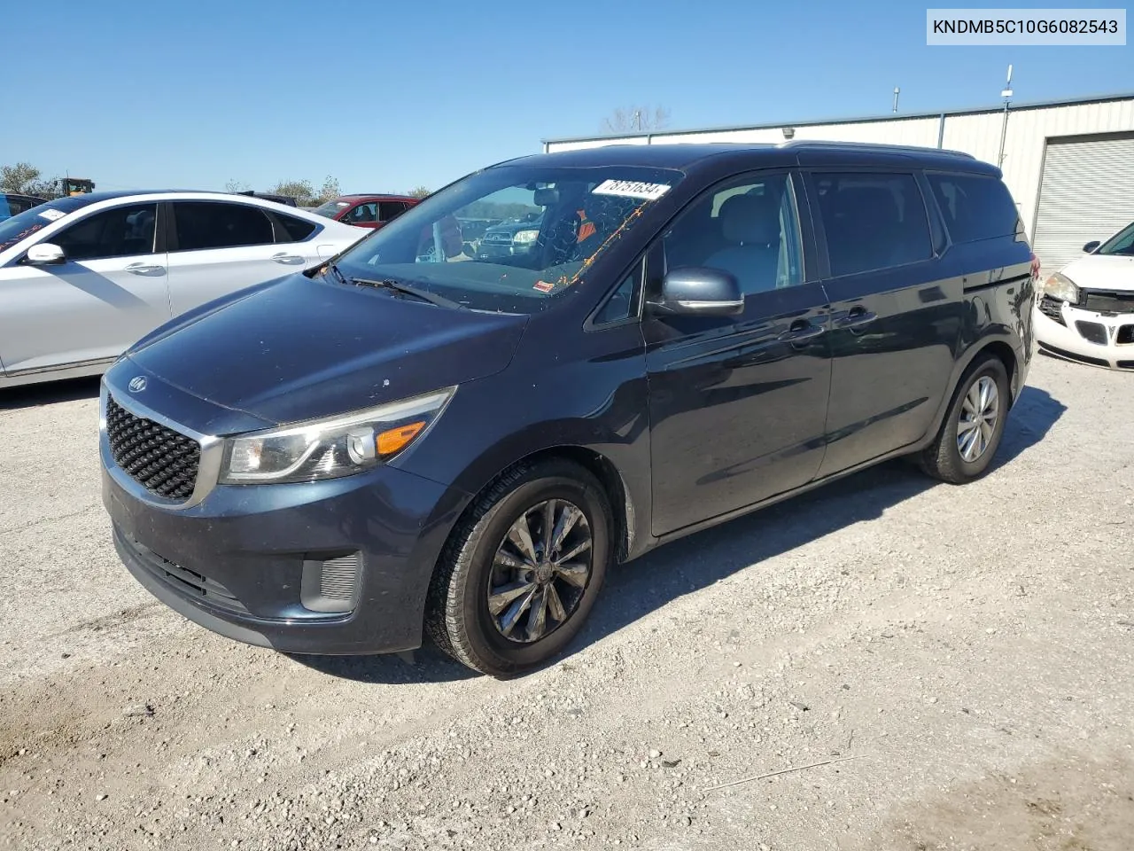 KNDMB5C10G6082543 2016 Kia Sedona Lx